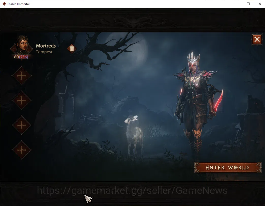 Diablo Immortal Accounts EU - sescheron|CS ON|Lv60(756)|Tempest|CR 40k|Reso image 1