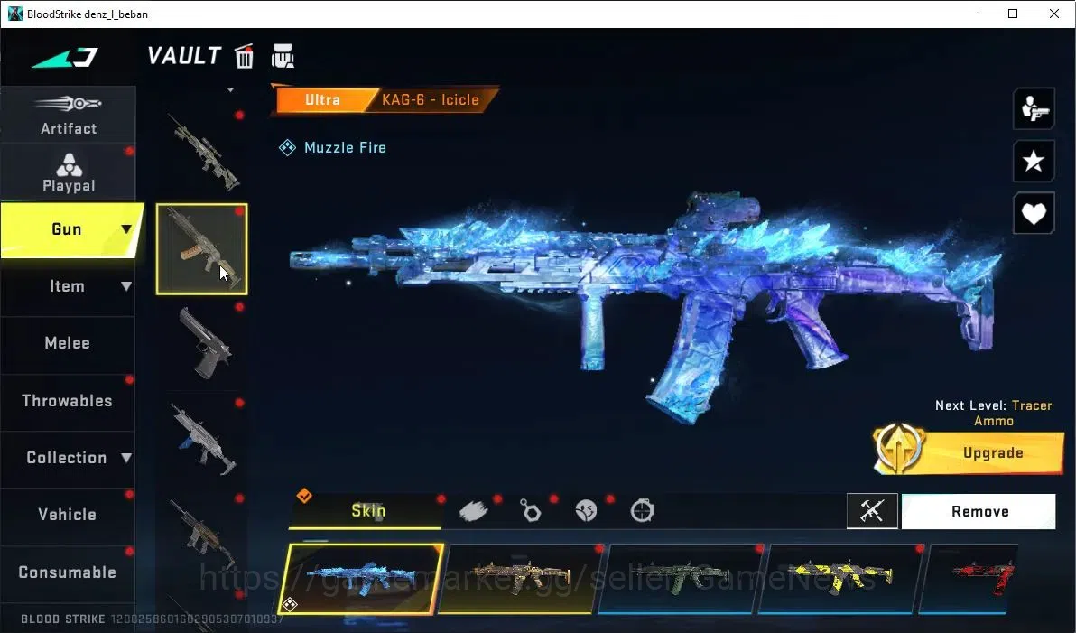 Blood Strike Accounts ASIA|ETERNAL Kar98k|Ultra[M4A1,Origin-12 JB,KAG-6, image 12