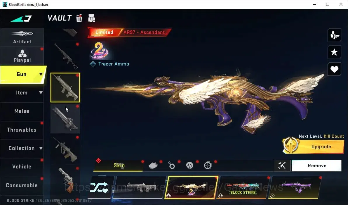 Blood Strike Accounts ASIA|ETERNAL Kar98k|Ultra[M4A1,Origin-12 JB,KAG-6, image 16