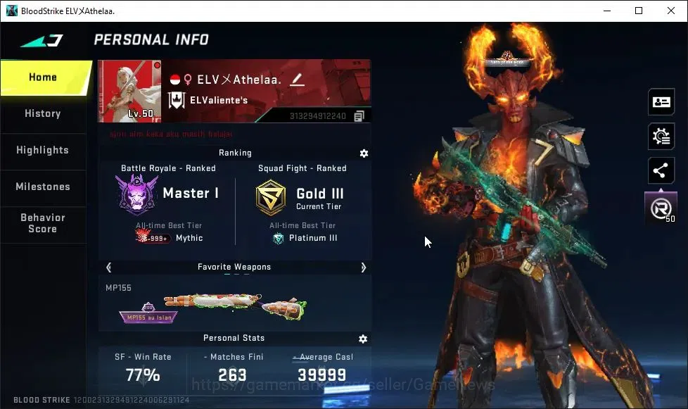 Blood Strike Accounts ASIA|ETERNAL DEagle|Melee ULTRA One-Handed Axe|25  image 2