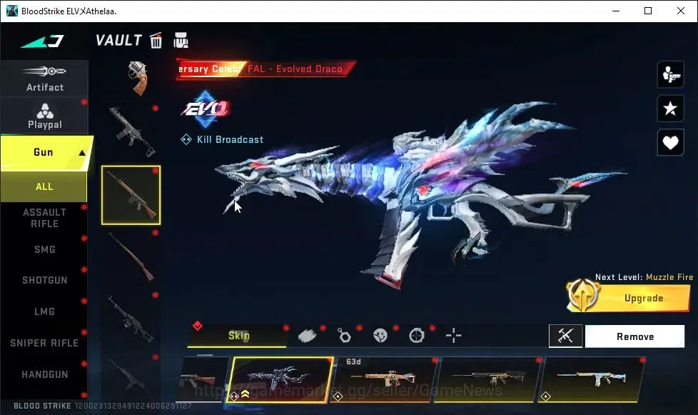 Blood Strike Accounts ASIA|ETERNAL DEagle|Melee ULTRA One-Handed Axe|25  image 7