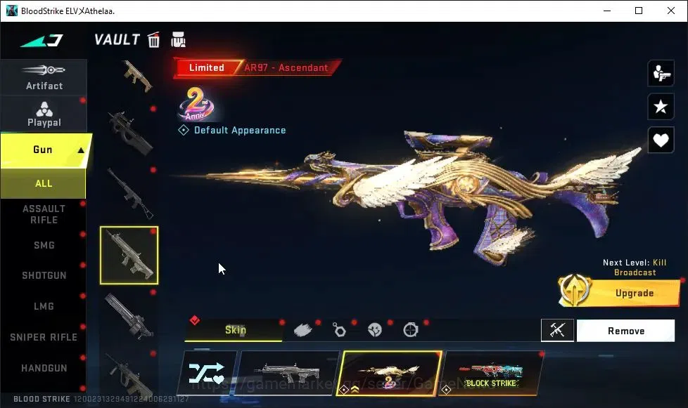 Blood Strike Accounts ASIA|ETERNAL DEagle|Melee ULTRA One-Handed Axe|25  image 8