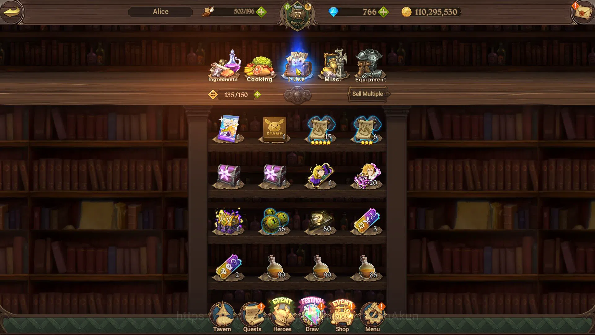 The Seven Deadly Sins: Grand Cross Accounts Global|3M CC|766 Gems|1 LR+ 9 UR|Elizabeth2/6,Merl image 14