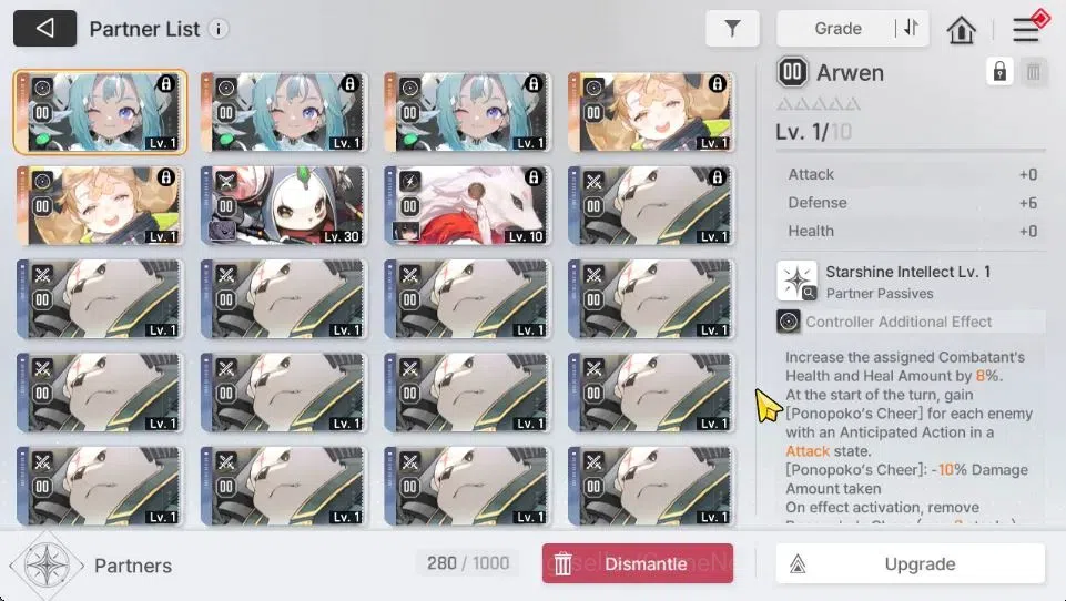 Chaos Zero Nightmare Accounts GLOBAL Lv 42|7 SSR[Renoa+Sign,Diana,Nine,Haru,Khalipe,Rin,Hugo]+10 6