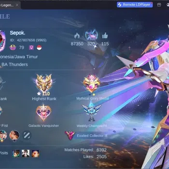 Mobile Legends: Bang Bang Accounts Collector Global|Skin 299|Exalted|Legend Freya|Collector Nathan|Aspirant:Ruby,Fanny|2