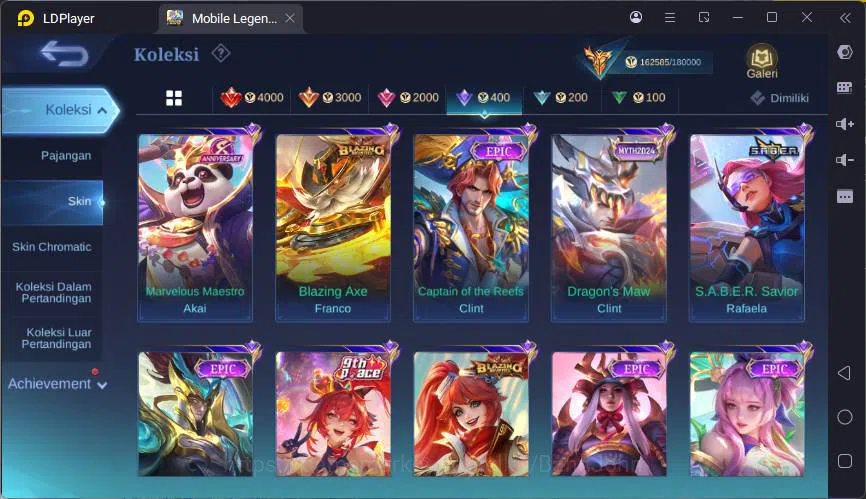 Mobile Legends: Bang Bang Accounts GLOBAL|Hero 132|Skin 487|LGN Lunox,Kof Valir+Auror image 17