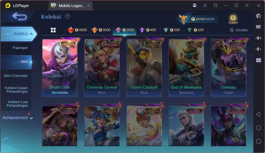 Mobile Legends: Bang Bang Accounts GLOBAL|Hero 132|Skin 487|LGN Lunox,Kof Valir+Auror image 19