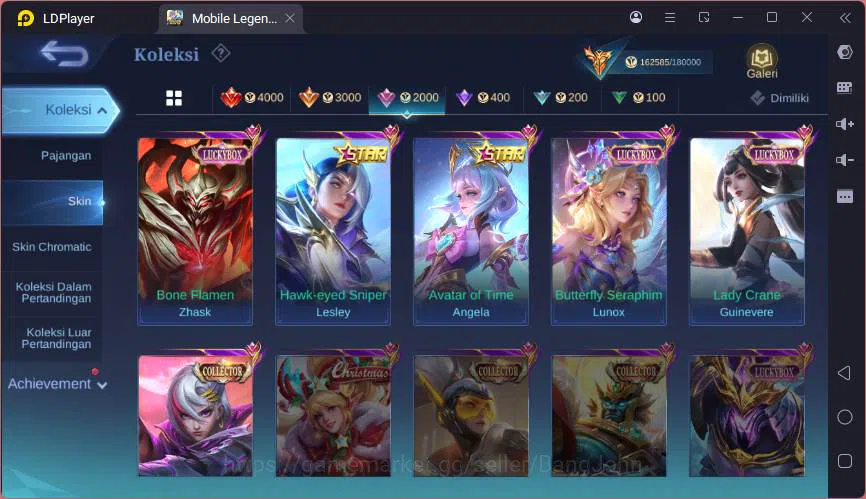 Mobile Legends: Bang Bang Accounts GLOBAL|Hero 132|Skin 487|LGN Lunox,Kof Valir+Auror image 20