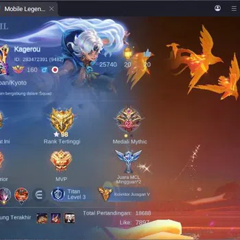 Mobile Legends: Bang Bang Collector GLOBAL|Hero 132|Skin 487|LGN Lunox,Kof Valir+Auror image 1