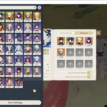 Genshin Impact Accounts Others ASIA|AR 55|5 Limited + 3 (*5 Weapon)|Wanderer+Signature,Arlecchino,Kazuha,Raiden,Zhongli|Male