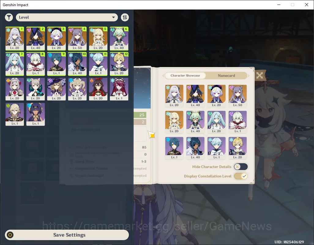 Genshin Impact Accounts Others Asia|AR 25|2 Limited Skirk & Clorinde + 2 Standard Qiqi,Keqing|1(*5Weapon)|All Unset|Low Map 1