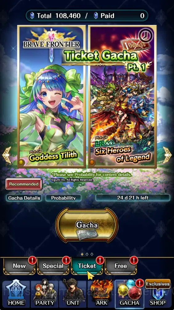 Last Cloudia Accounts GLOBAL|Rank 24|108K Crystal|Collab Brave Frontier image 13