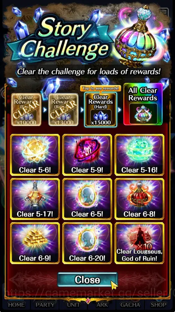 Last Cloudia Accounts GLOBAL|Rank 24|108K Crystal|Collab Brave Frontier image 18