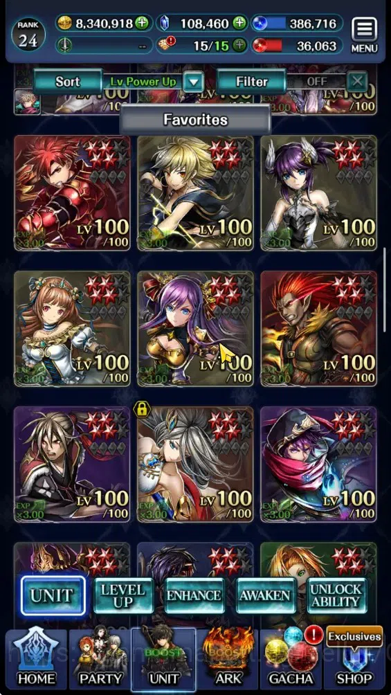 Last Cloudia Accounts GLOBAL|Rank 24|108K Crystal|Collab Brave Frontier image 2
