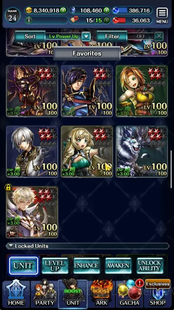 Last Cloudia Accounts GLOBAL|Rank 24|108K Crystal|Collab Brave Frontier image 3