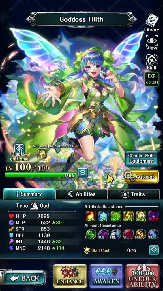 Last Cloudia Accounts GLOBAL|Rank 24|108K Crystal|Collab Brave Frontier image 5