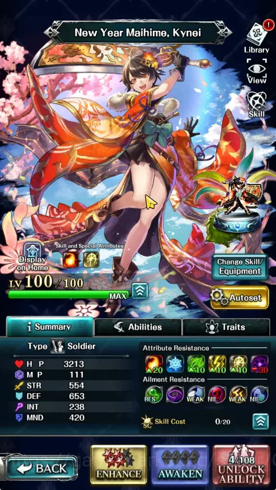 Last Cloudia Accounts GLOBAL|Rank 24|108K Crystal|Collab Brave Frontier image 7