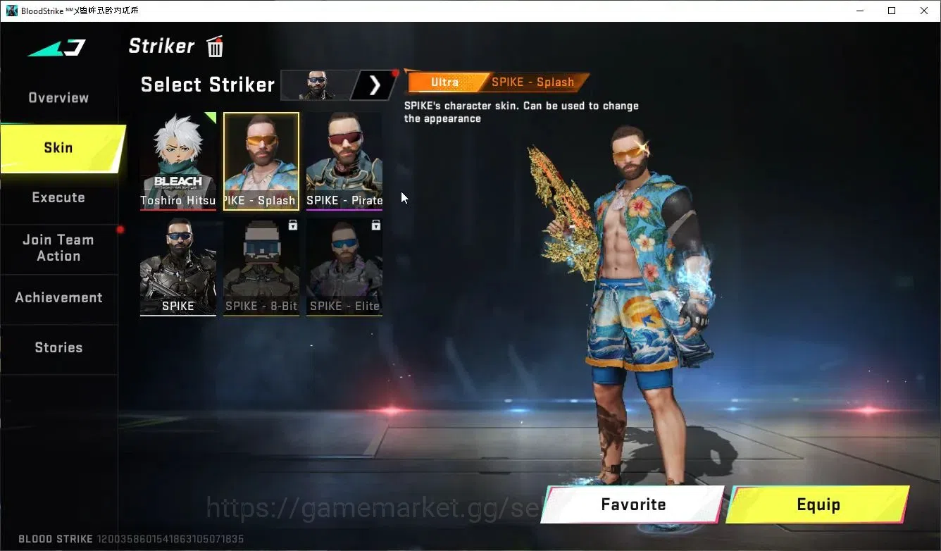 Blood Strike Accounts ASIA|ETERNAL Emma-Luxie,Kala-Req+Collab BLEACH[Lv3 image 16
