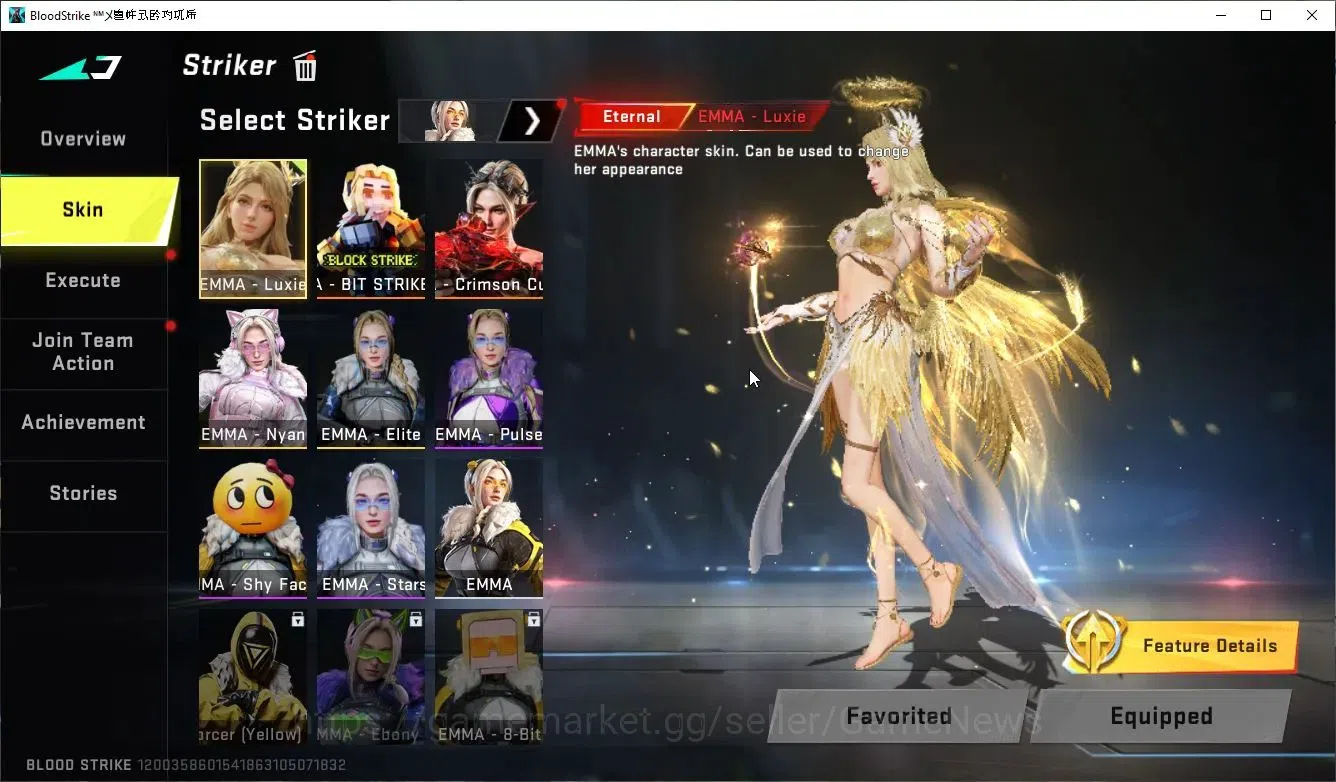 Blood Strike Accounts ASIA|ETERNAL Emma-Luxie,Kala-Req+Collab BLEACH[Lv3 image 3