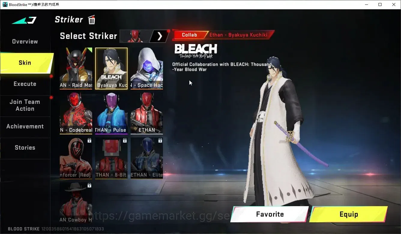 Blood Strike Accounts ASIA|ETERNAL Emma-Luxie,Kala-Req+Collab BLEACH[Lv3 image 5
