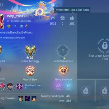 Mobile Legends: Bang Bang Accounts Others Hero 50|Skin 24|Junior|Lightborn Granger,Fanny,Alucard|Epic Nana|Create