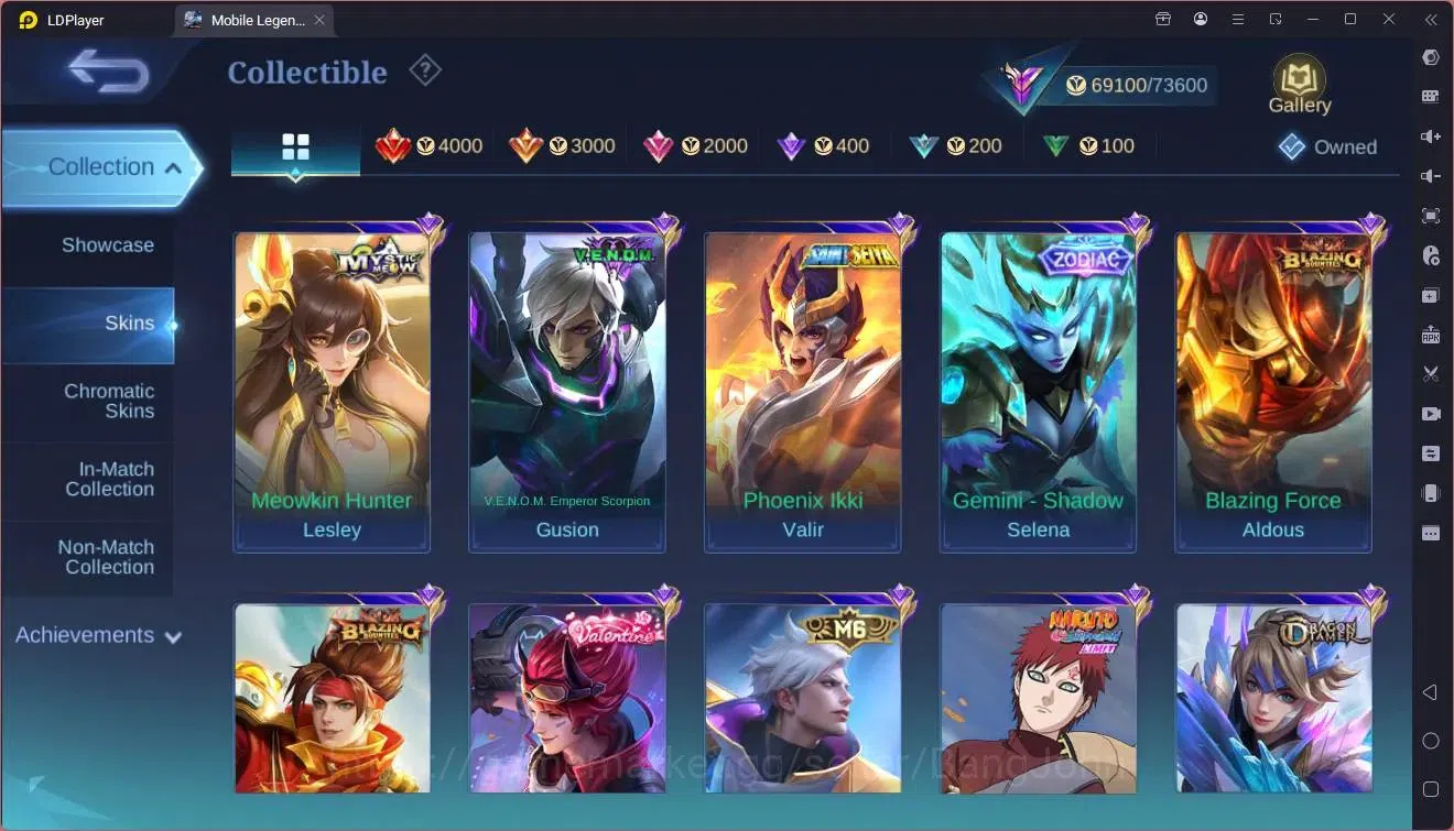 Mobile Legends: Bang Bang Accounts Global |Hero 113|Skin 260|Renowned|Naruto Suyou|Pr image 12