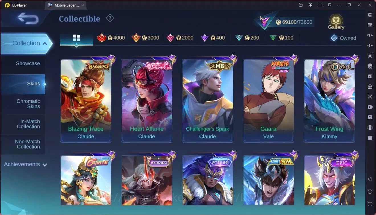 Mobile Legends: Bang Bang Accounts Global |Hero 113|Skin 260|Renowned|Naruto Suyou|Pr image 13