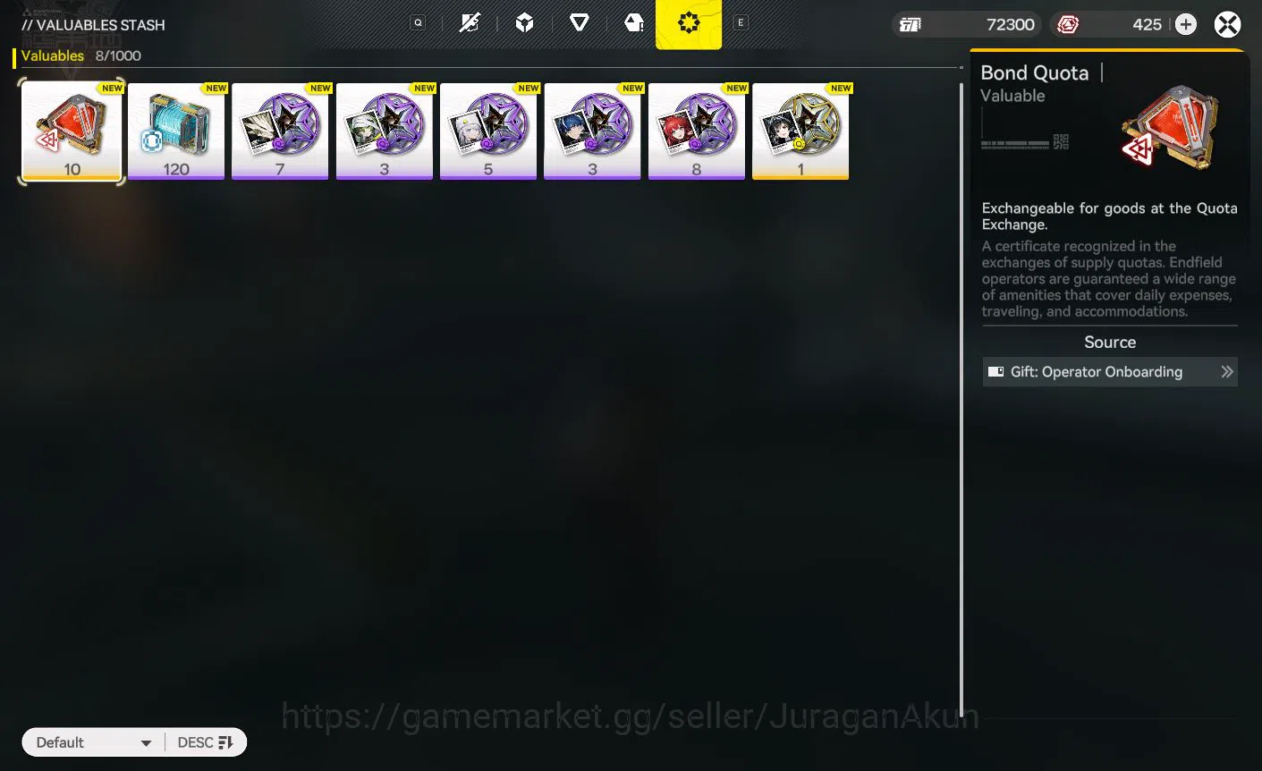 Arknights: Endfield Accounts Asia LVL 2|Fresh Starter + Last Rite + 2 Weapon B6 + 7B5 Character|Skip 4