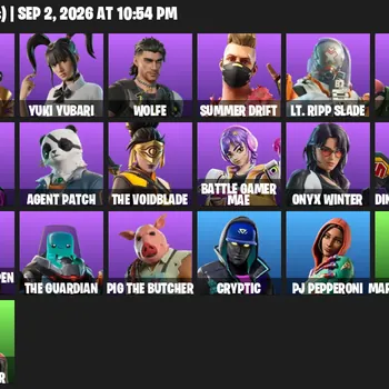 Fortnite Accounts 33 Skins | Level 1623 | Bugha, John Wick + Summer Drift | All Platforms