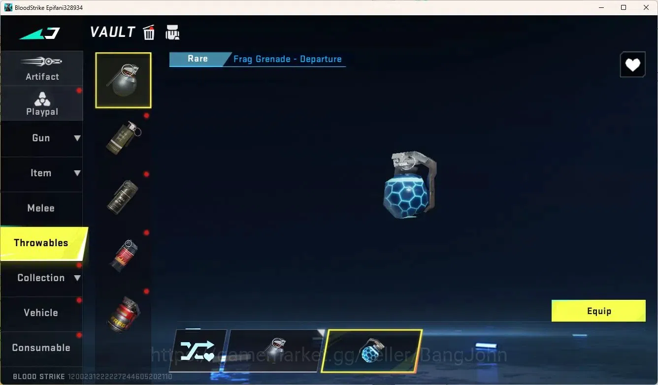 Blood Strike Accounts ASIA | 1 7DS: AK47 | Ultra ETHAN | 1 Legendary Gun image 8