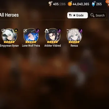 Epic Seven Accounts High-End Global UnVerif|Mor 38|4 ML(Emyrean