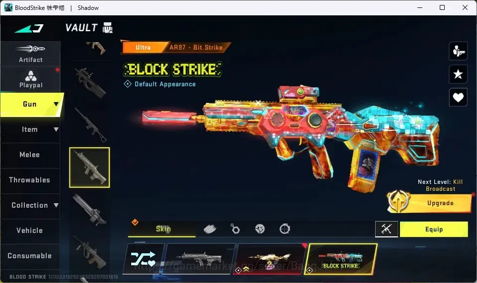 Blood Strike Accounts ASIA | 1 Eternal Striker Zero-Odashadow|4 7DS,2EVA image 13