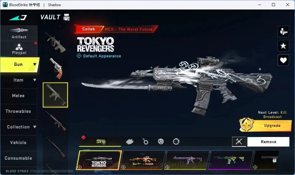 Blood Strike Accounts ASIA | 1 Eternal Striker Zero-Odashadow|4 7DS,2EVA image 16