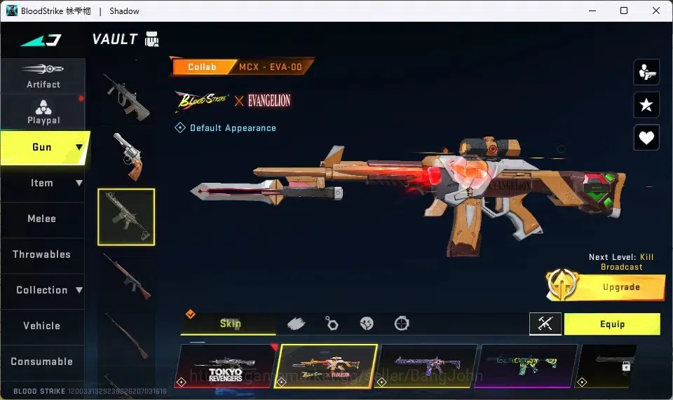 Blood Strike Accounts ASIA | 1 Eternal Striker Zero-Odashadow|4 7DS,2EVA image 17