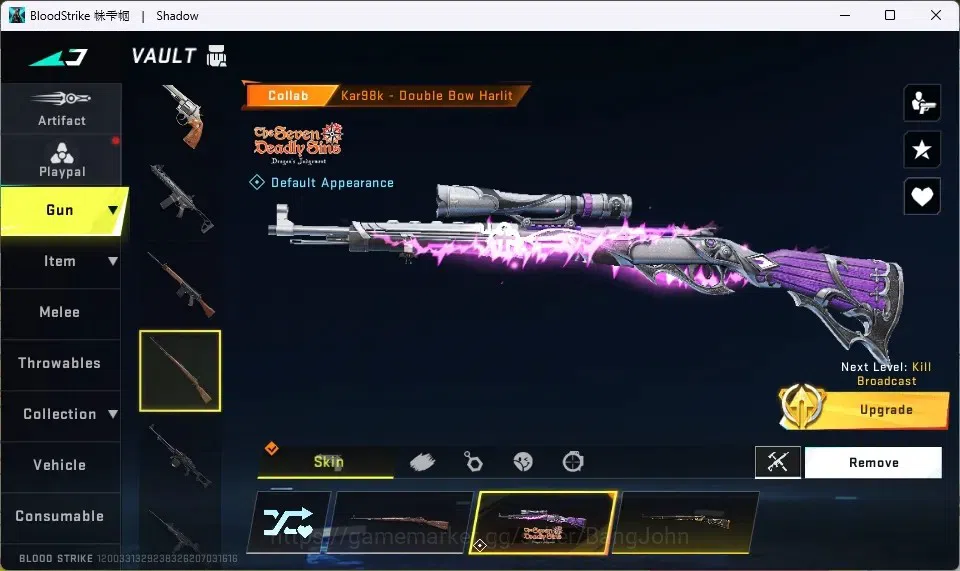 Blood Strike Accounts ASIA | 1 Eternal Striker Zero-Odashadow|4 7DS,2EVA image 19