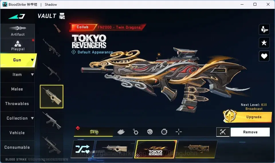 Blood Strike Accounts ASIA | 1 Eternal Striker Zero-Odashadow|4 7DS,2EVA image 20