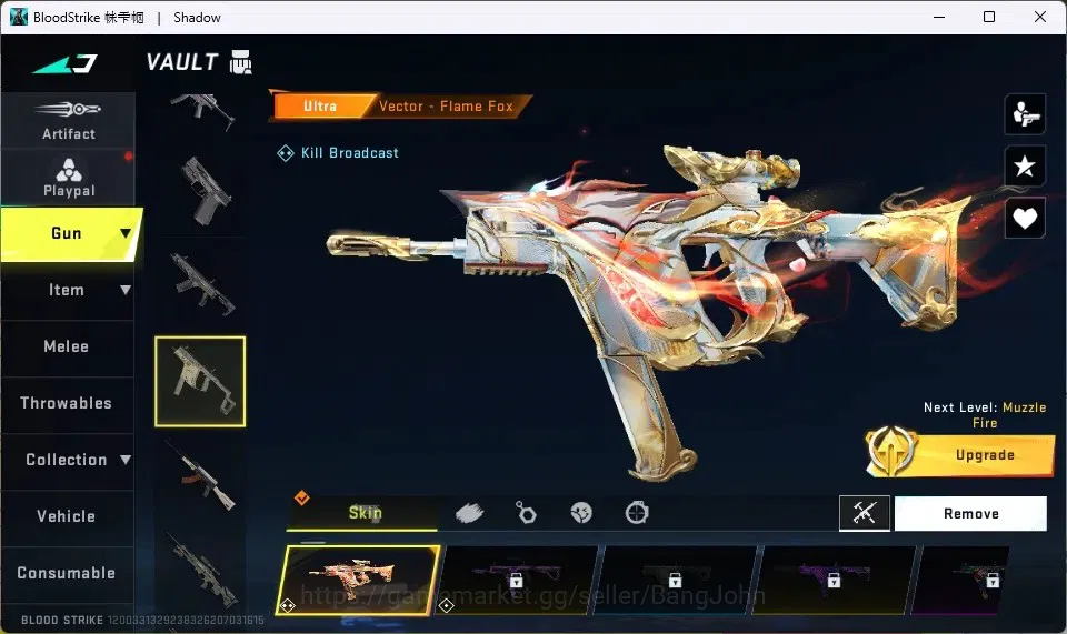 Blood Strike Accounts ASIA | 1 Eternal Striker Zero-Odashadow|4 7DS,2EVA image 5