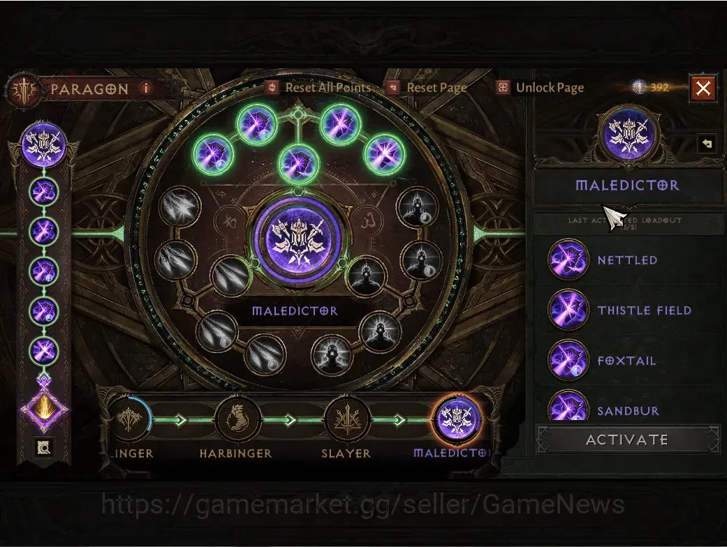 Diablo Immortal Accounts SA-Izual|CS ON|Lv60 (612)|Wizard|CR 37135|Reso 480 image 12