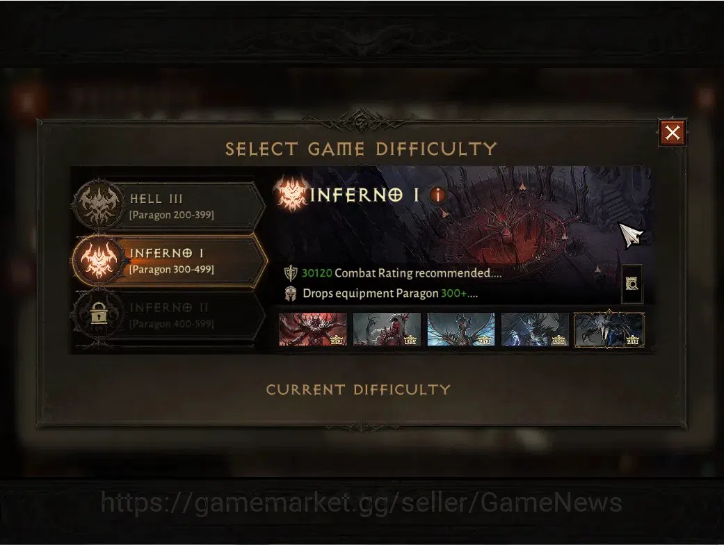 Diablo Immortal Accounts SA-Izual|CS ON|Lv60 (612)|Wizard|CR 37135|Reso 480 image 14
