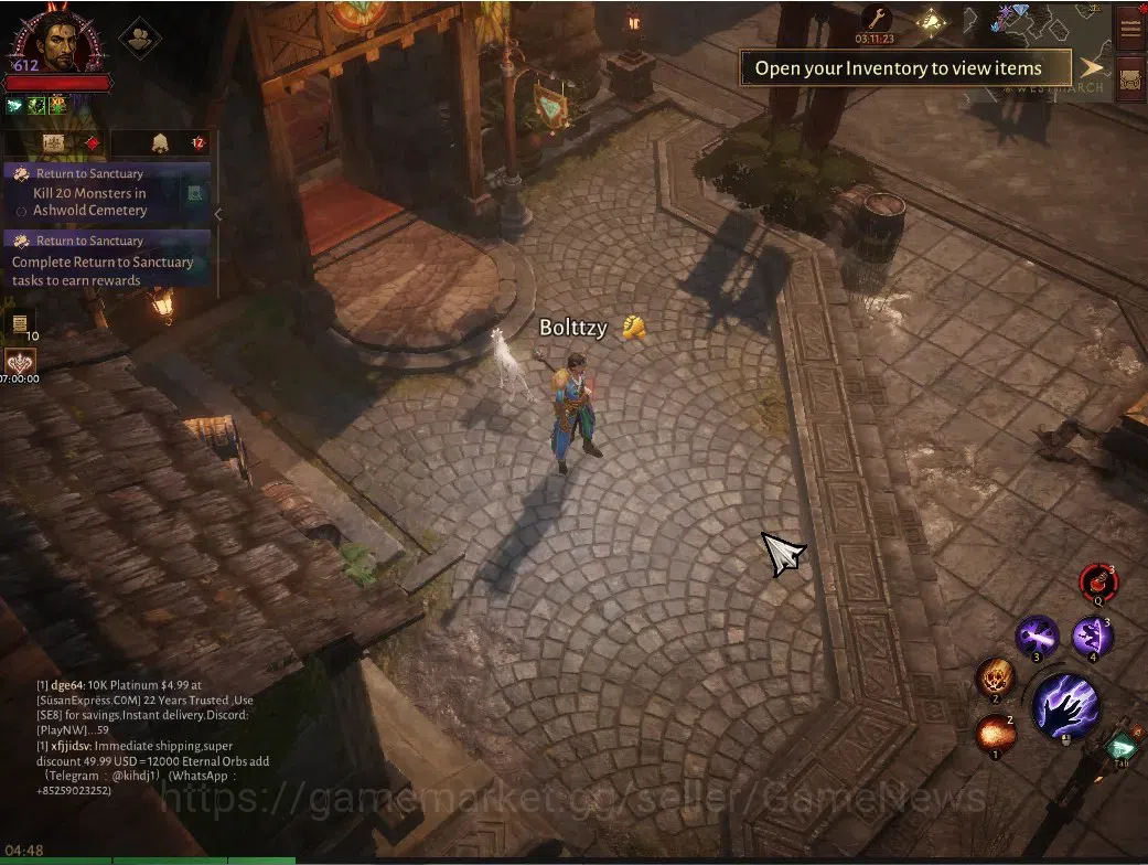 Diablo Immortal Accounts SA-Izual|CS ON|Lv60 (612)|Wizard|CR 37135|Reso 480 image 2