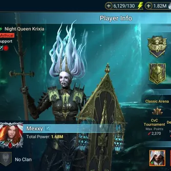 Raid: Shadow Legends Accounts Mid-Game Lv.61 Power 1,68M|1Mythical