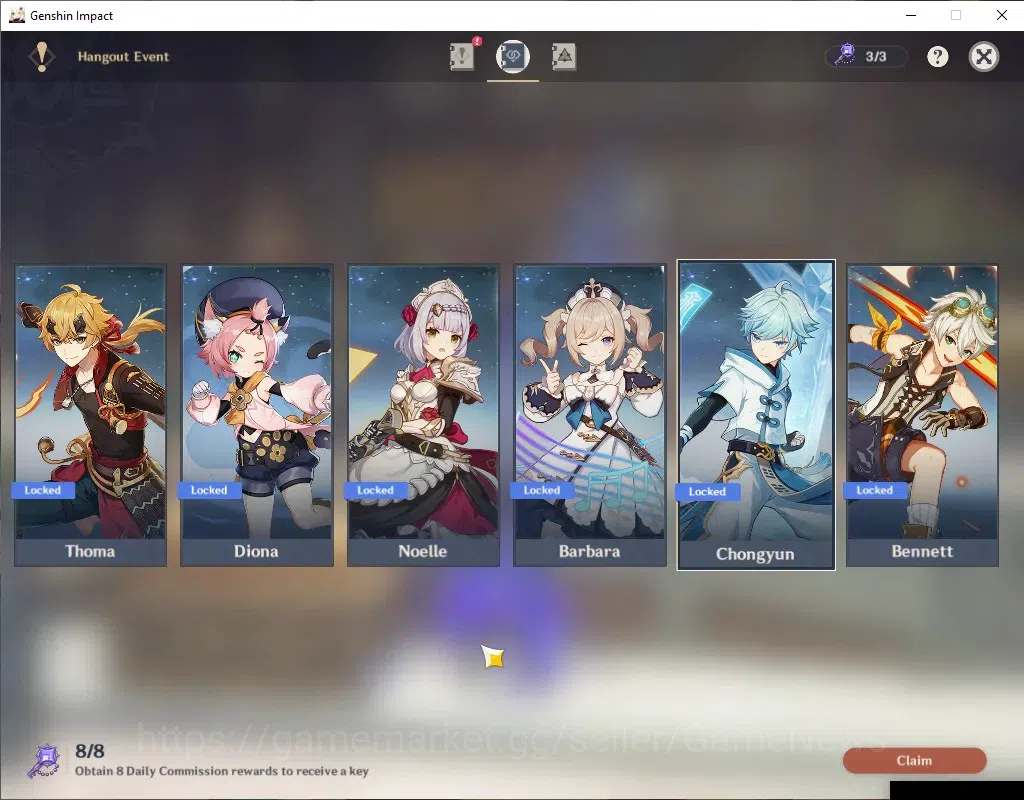 Genshin Impact Accounts ASIA|AR 56|4 Limited + 5(*5 Weapon)|(Flins,Nefer)+ image 16