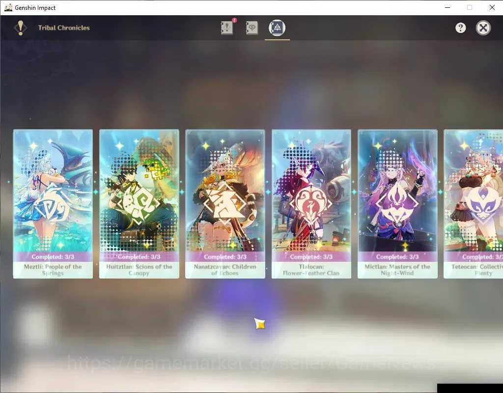 Genshin Impact Accounts ASIA|AR 56|4 Limited + 5(*5 Weapon)|(Flins,Nefer)+ image 17