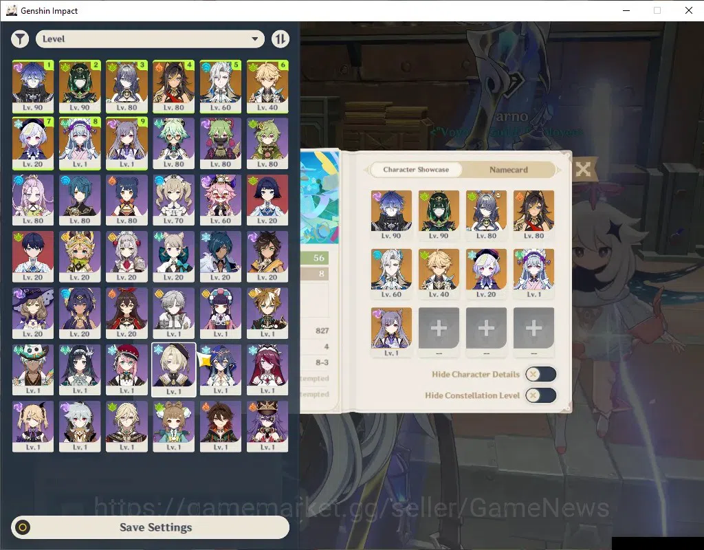 Genshin Impact Accounts ASIA|AR 56|4 Limited + 5(*5 Weapon)|(Flins,Nefer)+ image 2