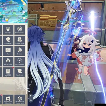 Genshin Impact Others ASIA|AR 56|4 Limited + 5(*5 Weapon)|(Flins,Nefer)+ image 1