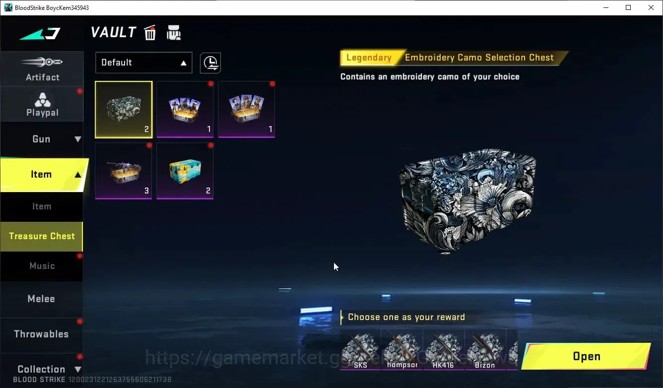 Blood Strike Accounts ASIA|1 ULTRA ETHAN- Raid Mask| 2 Legendary M4A1,QB image 13