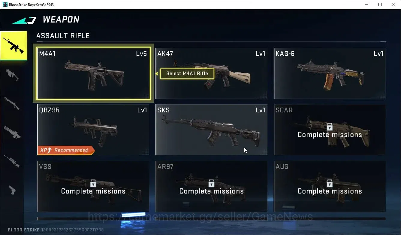Blood Strike Accounts ASIA|1 ULTRA ETHAN- Raid Mask| 2 Legendary M4A1,QB image 8