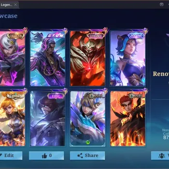 Mobile Legends: Bang Bang Accounts Collector Global|267S|Collector|KOF Karina,Collector Natalia,Collector Benedetta,LBX