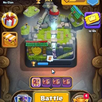 Clash Royale Accounts High-End Lv 415|Trophy 3127|KTL 9|Arena 10|Card 52/122| 1 HERO 6 EVO|10 Epic 20 Rare 22 Common|1 Wild