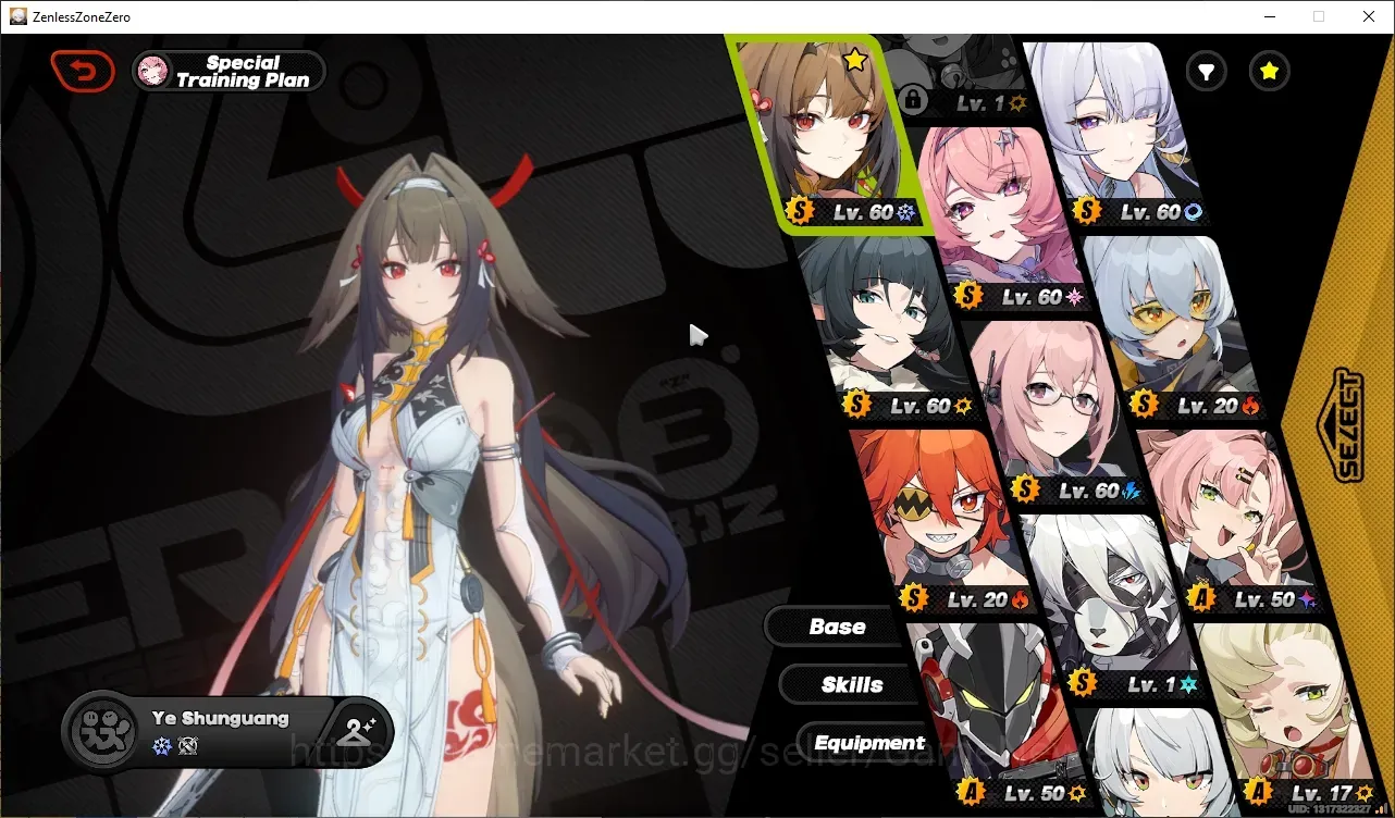 Zenless Zone Zero Accounts Others Asia|S2 CH1|IK 53|5 Limited (Ye Shunguang,Remielle Dan,Jane Doe)+Sign Velina,Yanagi, +3 1